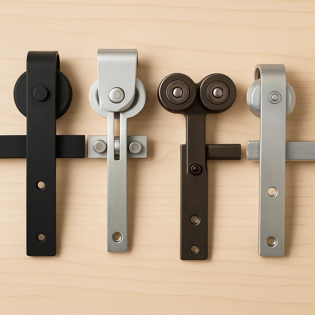 Jakie rodzaje prowadnic do drzwi przesuwnych zapewniają płynny ruch?